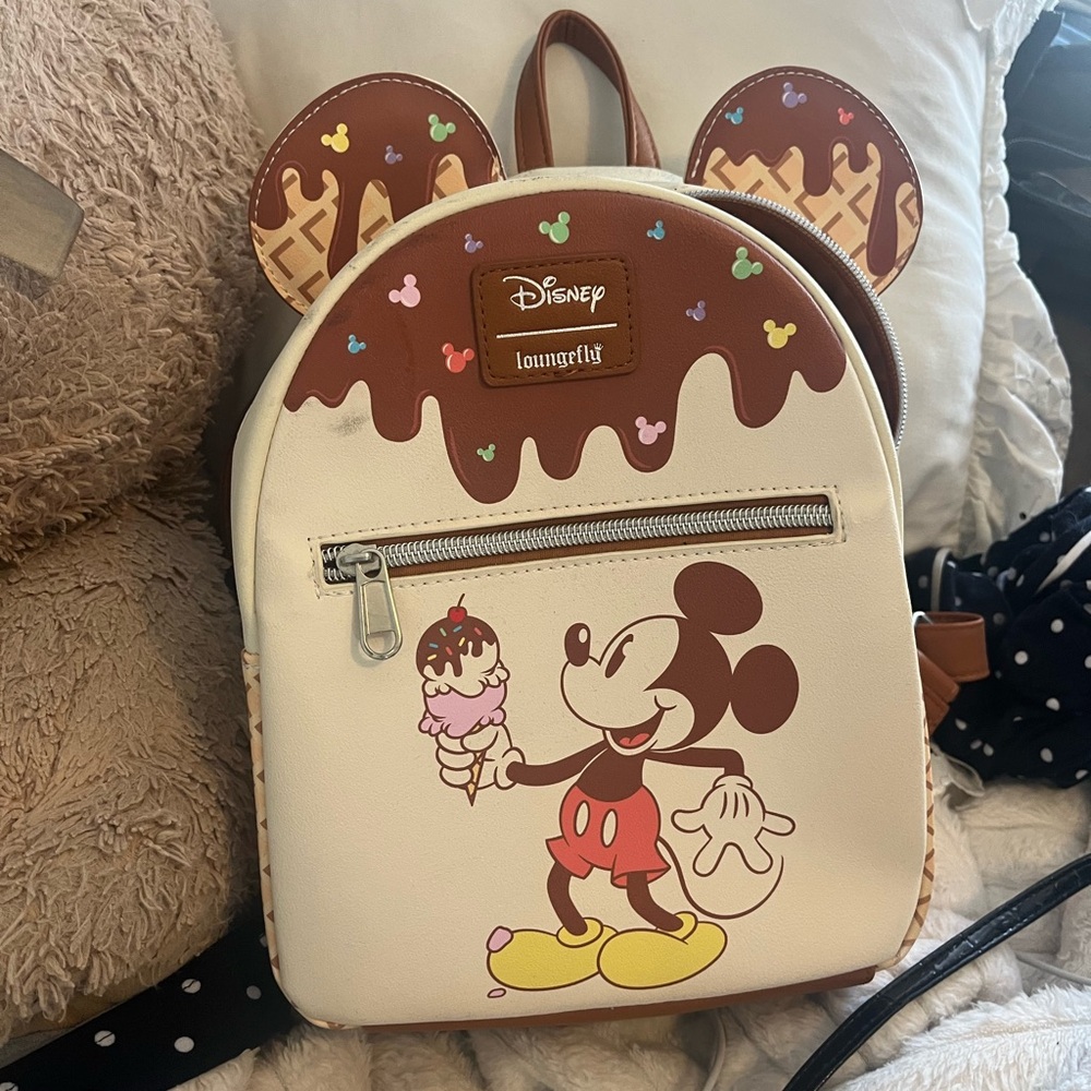 Loungefly Mickey Mouse Ice Cream Backpack